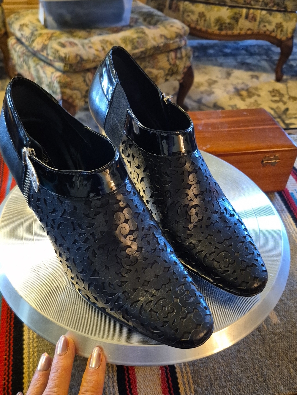 Brighton "Rhythm" beautiful quality leather Sz.8M.(#1265S)